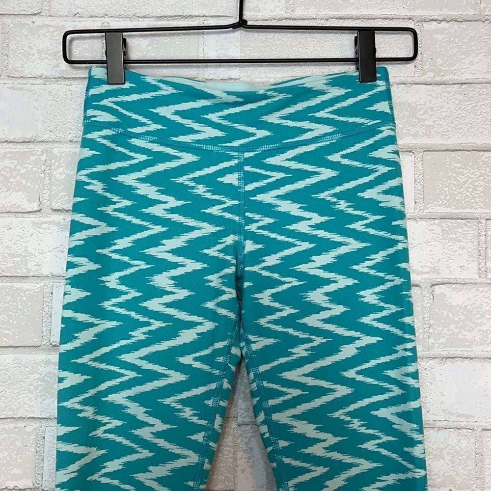 Lululemon Ivivva Ikat Print Leggings 12 - Picture 2 of 5